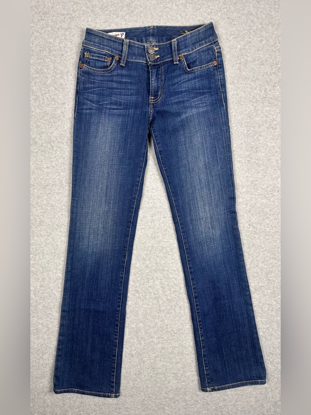 Red Engine Firebrand Bootcut Jeans Womens 27 Made USA Stretch Medium Wash